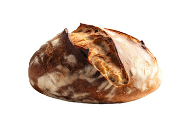 Sourdough On Isolated Transparent Background, Png. Generative AI