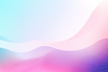 Naklejka premium Abstract blue wave background. AI generated art illustration.