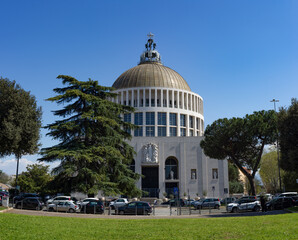 Church San Giovanni Bosco in the Tuscolano district in Rome, Italy