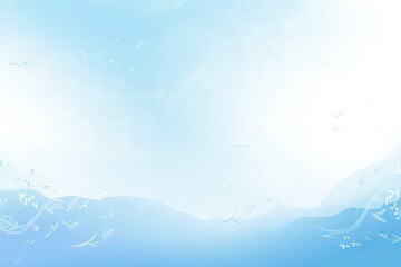Abstract winter background. AI generated art illustration.