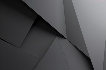 Abstract metal background with lines. AI generated art illustration.