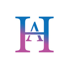 Luxury monogram business Logo design.
