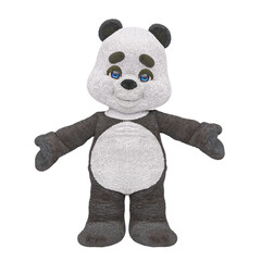 panda bear cartoon just want a hug