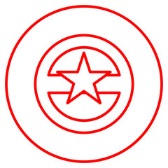 red logo icon