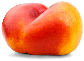 Fresh tasty ripe peach or nectarine fruit