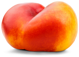 Fresh tasty ripe peach or nectarine fruit