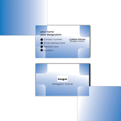 business card template