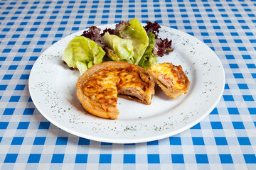 Ham and Cheese French Quiche