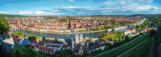 Fairy tale town:  Wurzburg in Bavaria