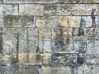Stone brick wall texture pattern