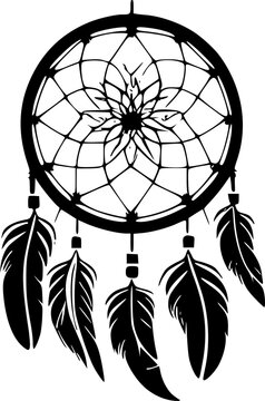 Dreamcatcher - High Quality Vector Logo - Vector illustration ideal for T-shirt graphic