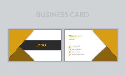 Modern business card design template, Vector illustration print template, ,Business card for business and personal use, Vector illustration print template,