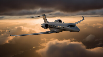 Naklejka na ściany i meble Gulfstream Aerospace G550 luxury business jet