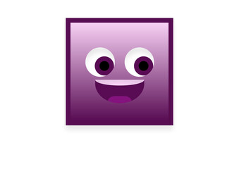 3d smiley face