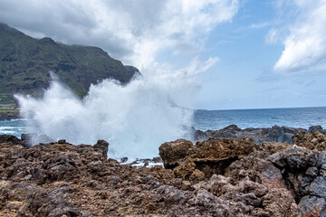 Impressionen von der Küste bei Buenavista del Norte auf der Kanareninsel Teneriffa.