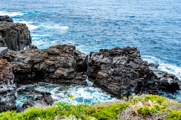 Impressionen von der Küste bei Buenavista del Norte auf der Kanareninsel Teneriffa.