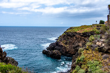 Fototapeta na wymiar Impressionen von der Küste bei Buenavista del Norte auf der Kanareninsel Teneriffa.
