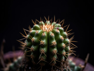 close up of cactus