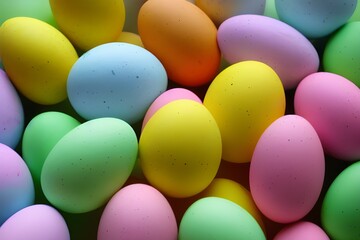 Fototapeta na wymiar the Colorful Easter eggs background