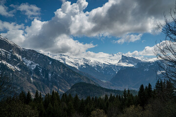 Fototapeta na wymiar Haute Savoie montagne 