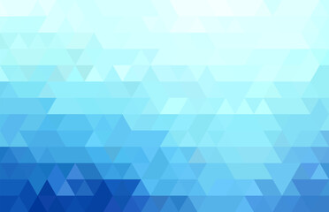 Abstract geometric blue background gradient
