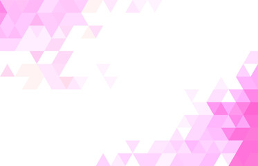 Abstract geometric pink background gradient