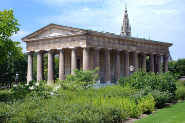 Fototapeta premium Theseus Temple in Vienna, Austria