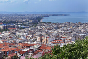 Skyline view of Thessaloniki, Greece