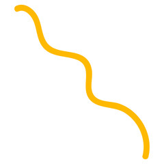 Fun colorful line doodle