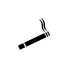 Cigarette icon vector logo design template