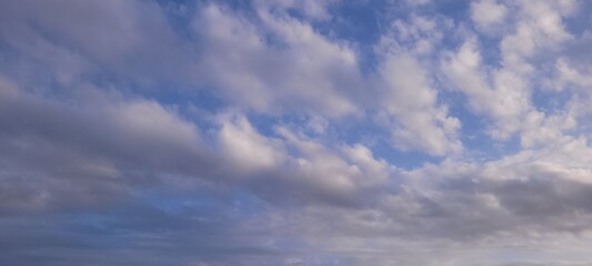 blue sky with clouds