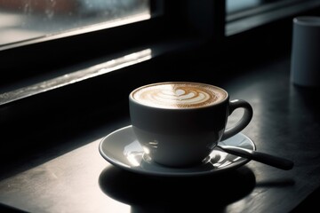 Coffee in the style of product photography