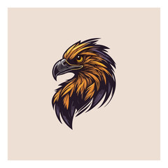 hawk vector logo, eps.  10 editables