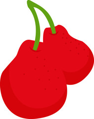 Rose Apple Illustration