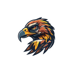 hawk vector logo, eps.  10 editables