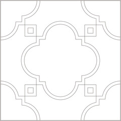 マジョリカタイル5 線画