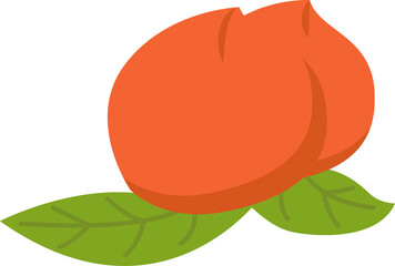 peach illustration