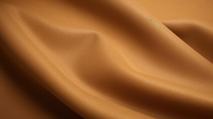 Closeup texture of smooth suede fabric with wrinkles background generated by AI