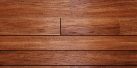 Chestnut wooden flooring texture generated by AI