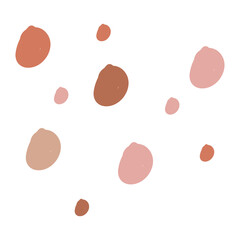 Boho Abstract Dotted Pattern Element 