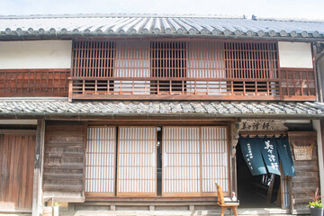 Old store, former Yano Residence, in Mimitsu Town in Hyuga City
