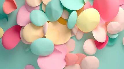 soft pop texture created with Generative AI