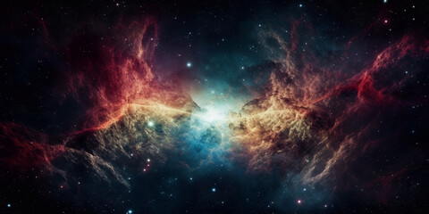 Fototapeta na wymiar space nebula background