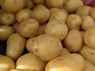 potatoes on the market