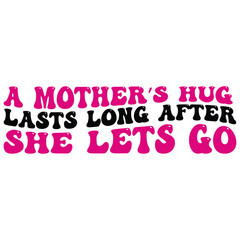Retro Mothers Day T-shirt Design, Vector