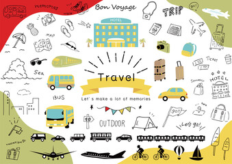 旅行に使いやすいイラスト素材集
