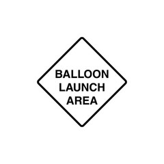 Obraz premium Black and White Color Traffic Sign Street Sign Icon Vector Template