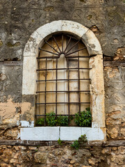 Fototapeta na wymiar window of an old house