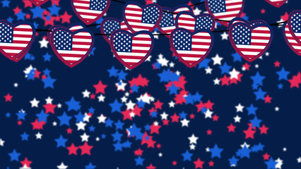 text free animated image for usa national holiday and events.