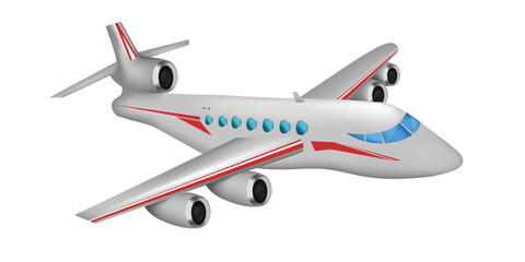 vector illustration airplane design template.
